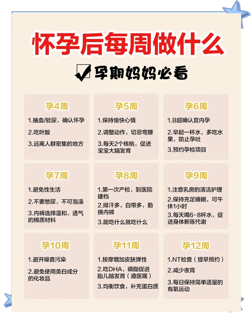怀孕初期注意事项：助您平稳度过孕期第一关